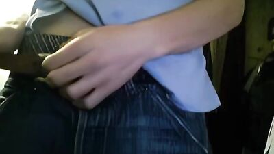 Classic webcam teen David cums in his hand and licks it