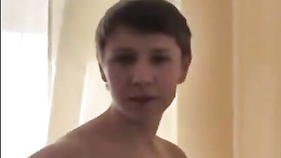 Cute boy porn jerking off and cumming