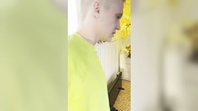 Hot cute teen twinks threesome bareback sex in a country house