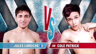 Naked twink Contest - 8 Boys Orgy: France fucks America