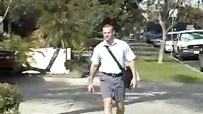 The mailman delivers