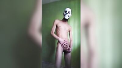 [ABX][677] - Enmascarado se masturba