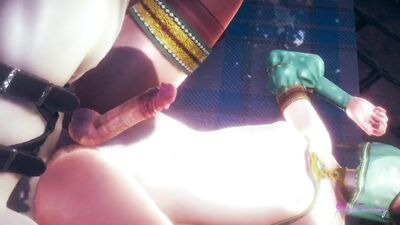 Zelda Yaoi Femboy - Link Fucked Misionary (uncensored)
