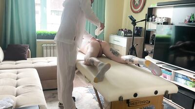 Straight masseur fucked gay twink at massage session - 286