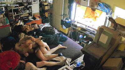 Getting fucked rough well roomie sucks me