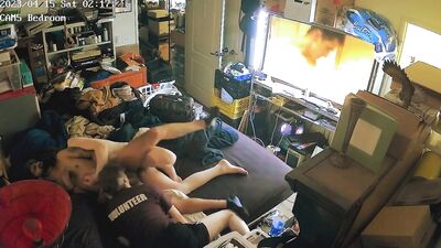 Getting fucked rough well roomie sucks me