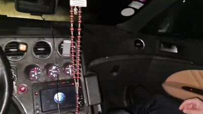 A blowjob in the car