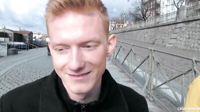 CZECH HUNTER 518 - Amateur Gay for Pay Pickup Ends In Raw Bareback