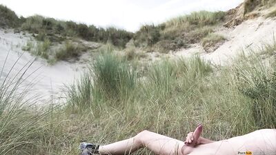 dutch teen boy love to jerk and piss in public