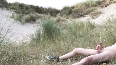 dutch teen boy love to jerk and piss in public