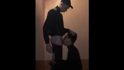 Chav lad fuck schoolboy