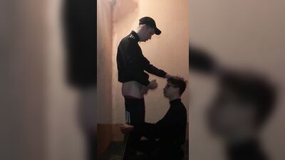 Chav lad fuck schoolboy