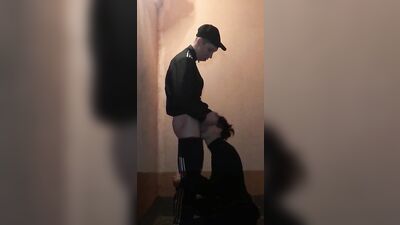 Chav lad fuck schoolboy