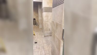 Hard teen in locker room || ThatSkinnyBoy ||