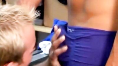 Backroom Raw Blond is long dicked raw gay boys porn