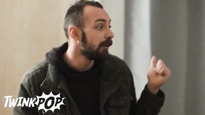 Twink Pop - Kyle Connors Touches Himself While Watching Felix Fox Giving Chris Damned A Blowjob