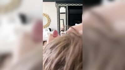 Last Night in Vegas He Wanted to Cum So I Helped!