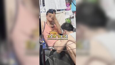 Twink Na Tambay sa Kalsada Booking at Chumupa sakin Cumshot Blowjob