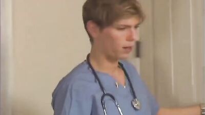 Young Nurse Nails Young Patient Twink Gay Porn Tube