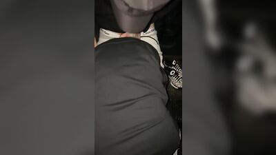 Amateur gay sex in the car without a condom in sportswear