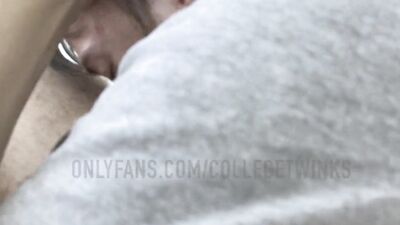 Had to Get Him Up For Class Somehow: Deepthroat and Cum