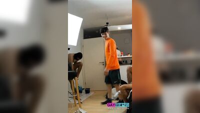 اختراق مزدوج XXL الديك في الألمانية طرفة عين كلية الصبي مع قبضة اللعنة