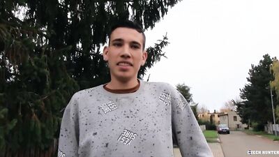 CZECH HUNTER 486 - Tall Basketball Player Gets Barebacked For The First Time