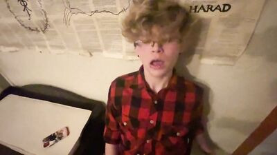 Teen Trans Twink gets orgasms milked from him (OVER 200!!!)