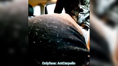 I visited a cruisy parking lot and found this daddy looking for some ass