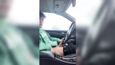 Horny David: Big Cocks In the Car!