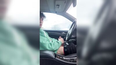 Horny David: Big Cocks In the Car!