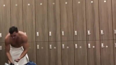 Straight Guy Locker Room Voyeur: The Hottest Amateur Spy Gay Porn Video Ever!