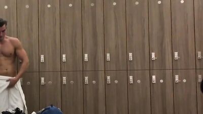 Straight Guy Locker Room Voyeur: The Hottest Amateur Spy Gay Porn Video Ever!