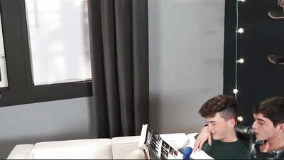 Cumming Bareback Boys Sex Cream Pie