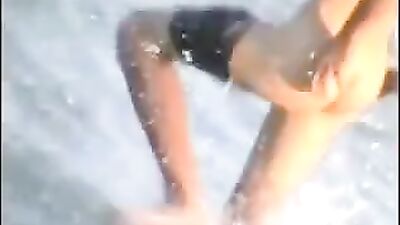 Gay Beach Boys Porn: Nude Fun and Straight Foursome!