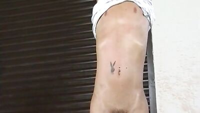 Milked Twink Teen Slave: Fetish Handjob Delight