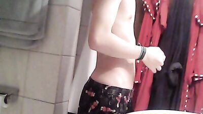 Asian Spy - Naughty Outdoor Shower