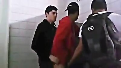 Public Bathroom Hookups - Wild Outdoor Action with Strangers