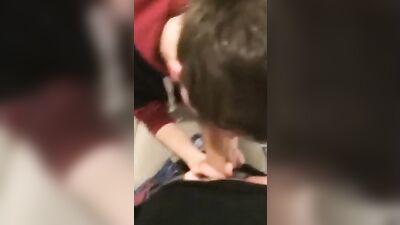 Gay Bedroom Blowjob - Amateur Oral Delights!