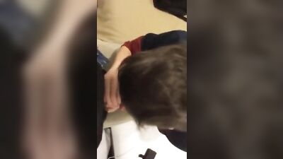 Gay Bedroom Blowjob - Amateur Oral Delights!
