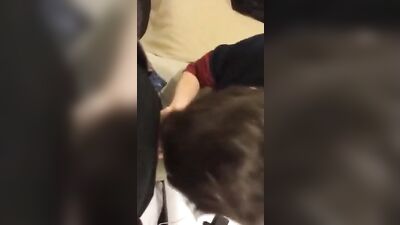 Gay Bedroom Blowjob - Amateur Oral Delights!