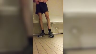 Bud caught in clubhouse - Straight Boys Big Cocks
