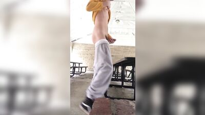 Cumming in Public Shelter: Big Cocks and Cumshots Revealed!