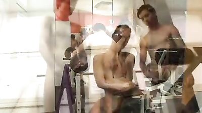 Gym Bodies - Hardcore Action with Bareback Boys