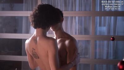 Merry Christmas Mr. Wu - Asian twinks fuck by the campfire