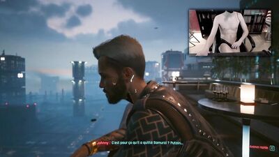 Cyberpunk gay romance Kerry Full Sex Scene during a sexy stream by a twink