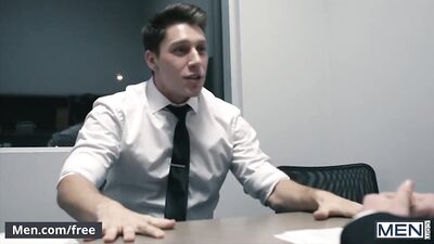 Men com - Office boy gets ass fucked by boss - Paul Canon, Kit Cohen