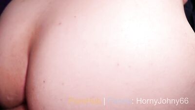 Fucked my trans boy in the ass and we filled everything with hot cum