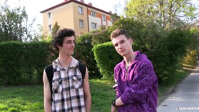 BigStr - Dude Gets A Call From 2 Desperate Guys Who Want To Get Fucked & He Agrees To Fuck Them