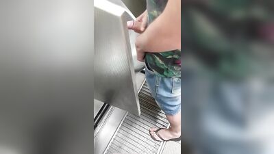 public toilet jerk and wank with a hot guy! huge dick!